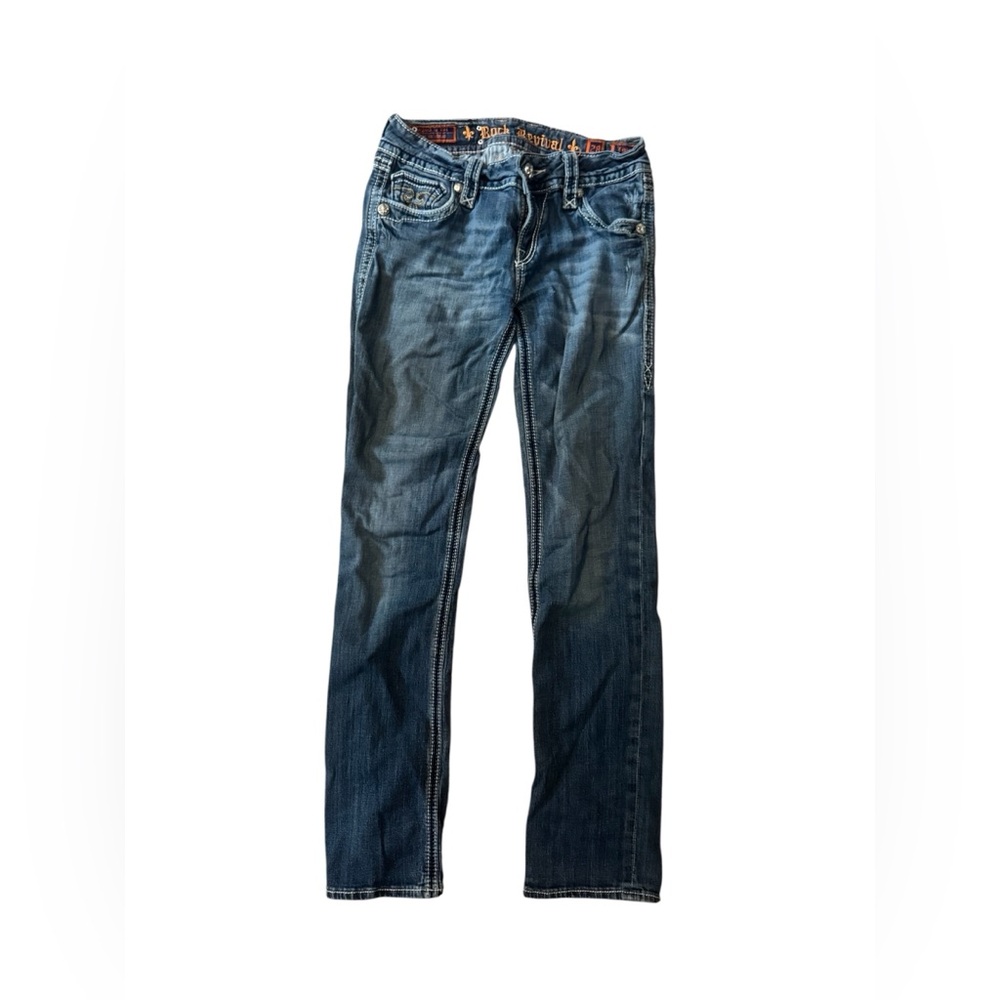 Rock Revival Women's Dark Blue Boot Cut Jeans